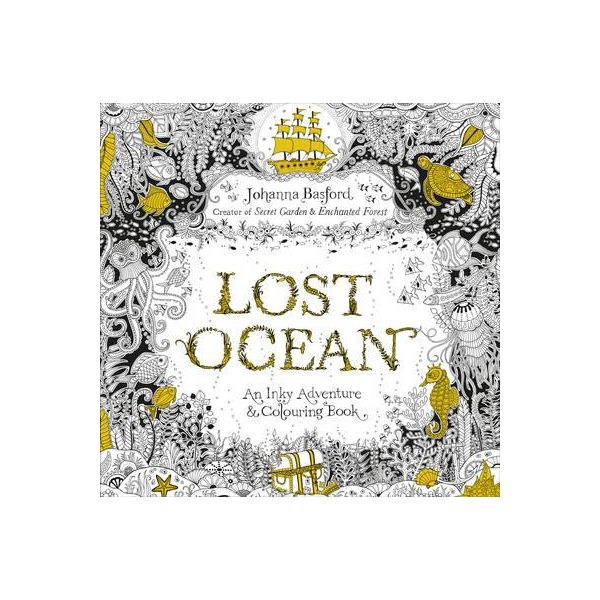 LOST OCEAN: An Inky Adventure & Colouring Book