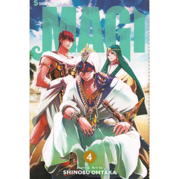MAGI: The Labyrinth of Magic, Vol. 4