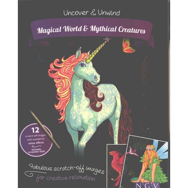 MAGICAL WORLD AND MYTHICAL CREATURES: Uncover & Unwind
