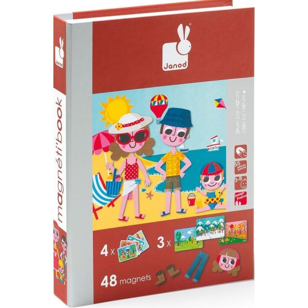 Магнити 4 Seasons. 54 части. Възраст: 3-8 год. /JO2832/, “Janod“
