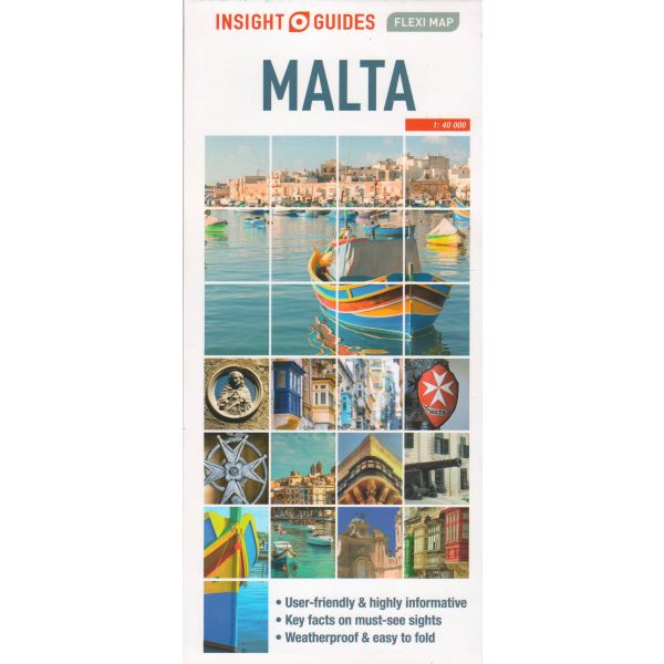 MALTA. “Insight Guides Flexi Map“