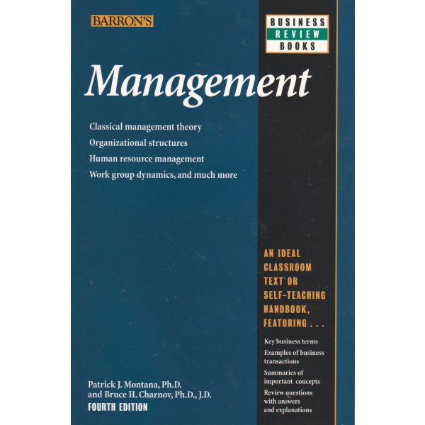 MANAGEMENT. 4th ed. “Business Review Books“,  “B