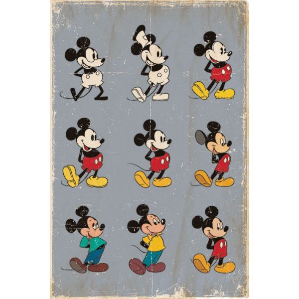 MICKEY MOUSE (EVOLUTION) MAXI POSTER