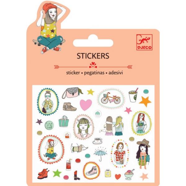 Мини стикери Fashion. /DJ09779/, “Djeco“