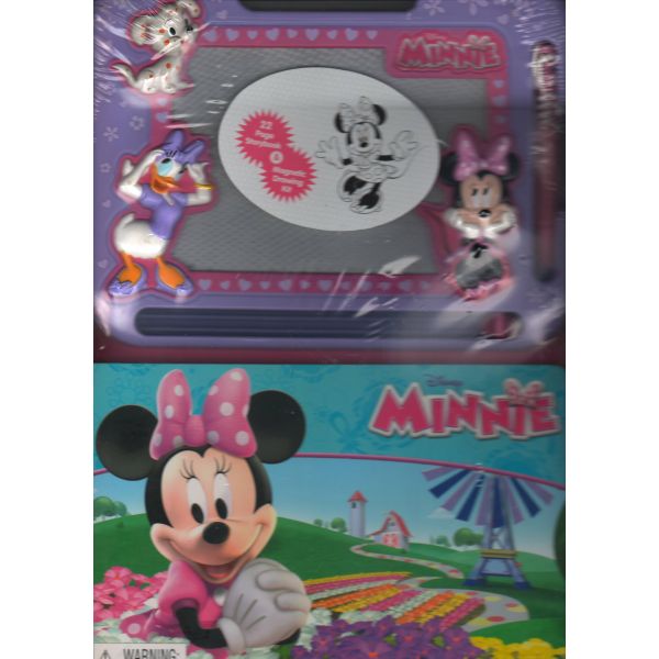MINNIE: Storybook and Magnetic Drawing Kit