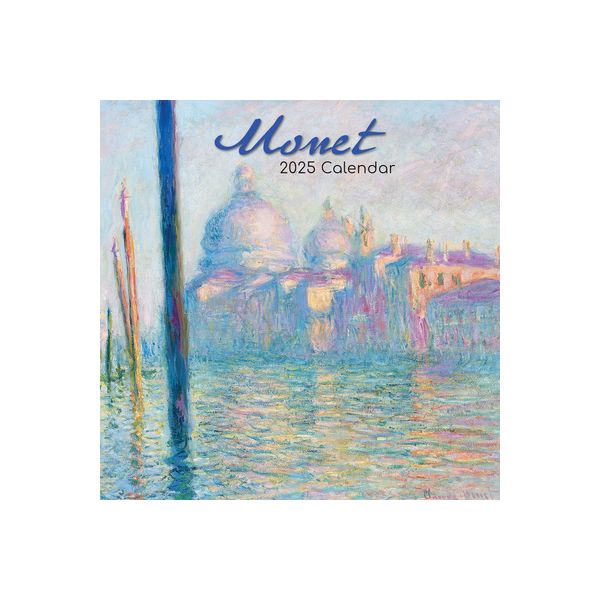 Monet 16-Month Square Wall Calendar 2025