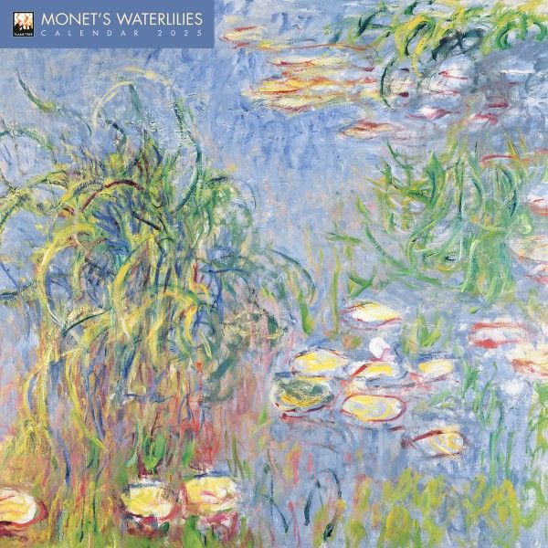 Monet`s Waterlilies Wall Calendar 2025