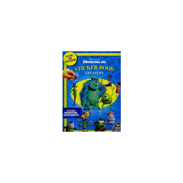 MONSTER, INC.: Sticker Book Treasury. (Over 350 Stickers)