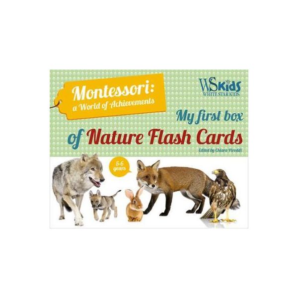 MY FIRST FLASH CARDS BOX: Discovering Forest Animals “Montessori World of Achievements“