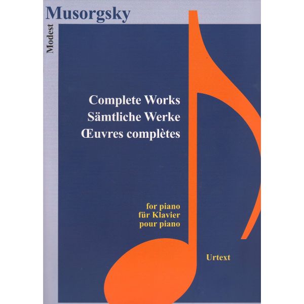 MUSSORGSKY: SAMTLICHE WERKE