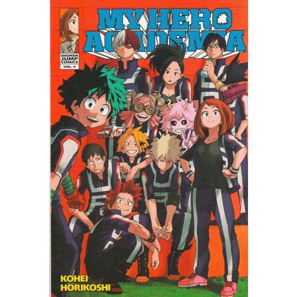 MY HERO ACADEMIA, Volume 4