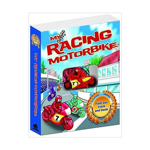 MY RACING MOTORBIKE: Motorcycle Book and Track