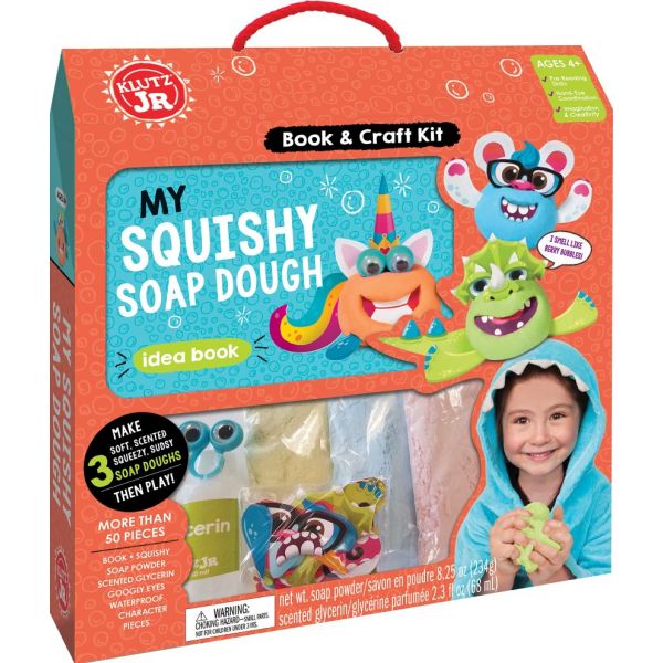 MY SQUISHY SOAP DOUGH. “Klutz Jr.“