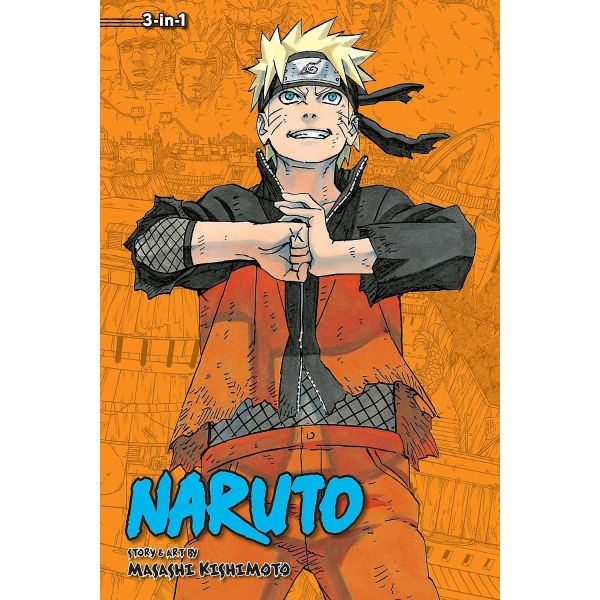 NARUTO 3-in-1 Edition, Vol. 22