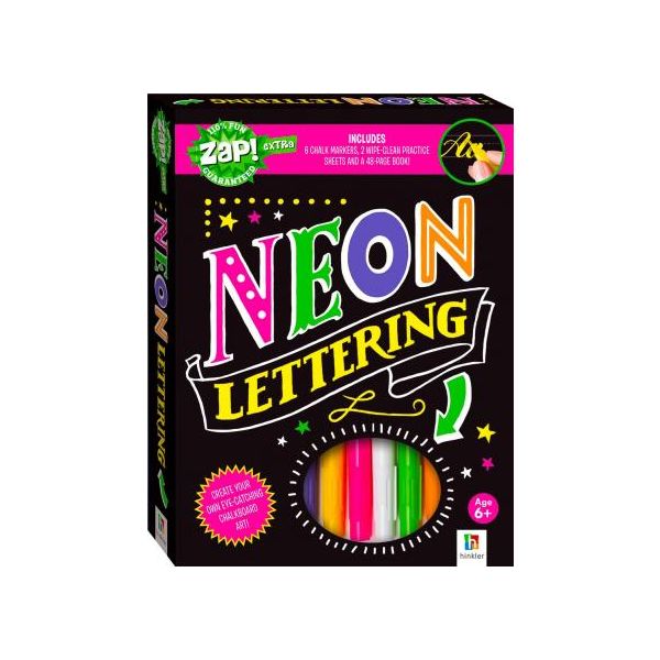 NEON LETTERING. “Zap! Extra“