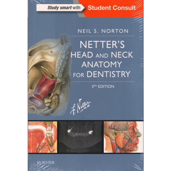 NETTER`S HEAD AND NECK ANATOMY FOR DENTISTRY, 3rd Edition