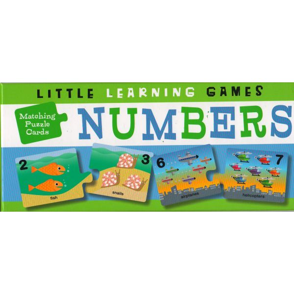 NUMBERS. “Matching Puzzle Cards“