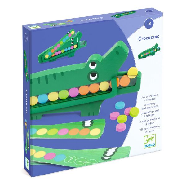 Образователна игра крокодилче Crocoroc. Възраст 3+ /DJ01629/