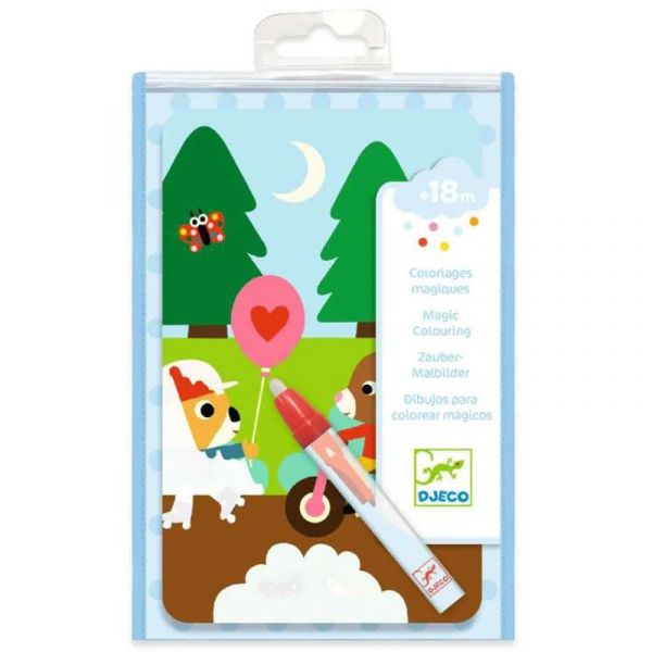 Оцвети картини с вода. В парка. Възраст: +18 м. /DJ09075/