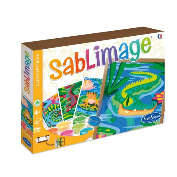 Оцвети с цветен пясък мексиканско изкуство. Възраст: 4+ год. /8819/