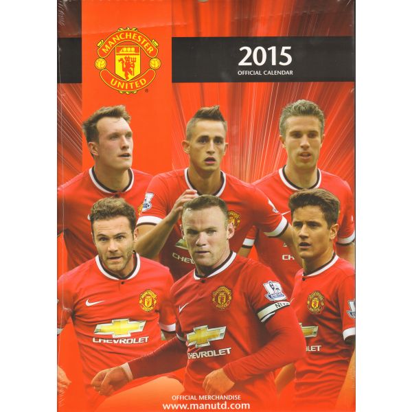 OFFICIAL MANCHESTER UNITED FC 2015 CALENDAR. /ст