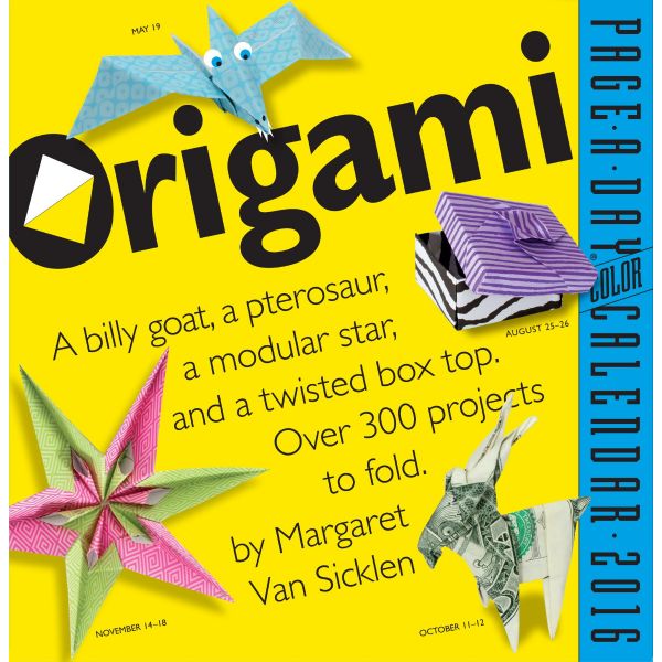 ORIGAMI PAGE-A-DAY CALENDAR 2021