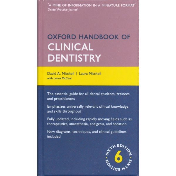 OXFORD HANDBOOK OF CLINICAL DENTISTRY, 6th Edition