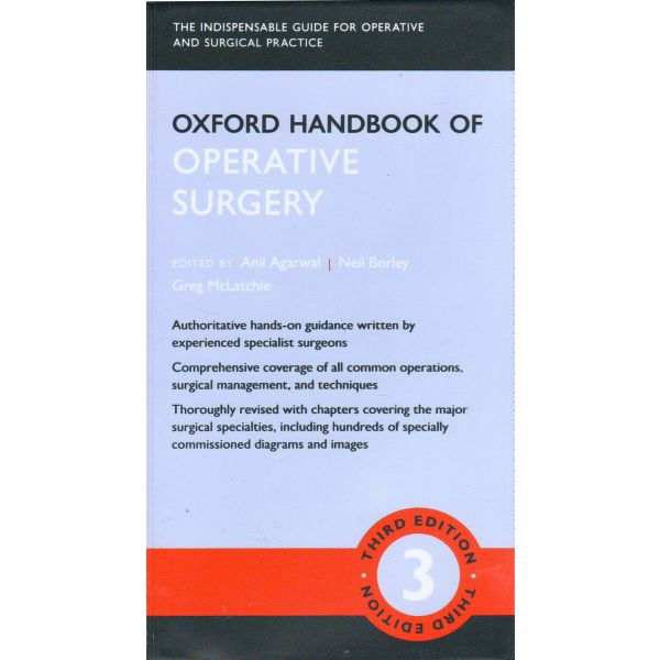 OXFORD HANDBOOK OF OPERATIVE SURGERY, 3rd Edition