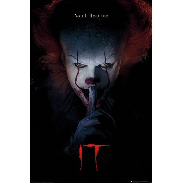 IT POSTER PENNYWISE HUSH