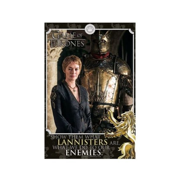 POSTER GAME OF THRONES CERSEI