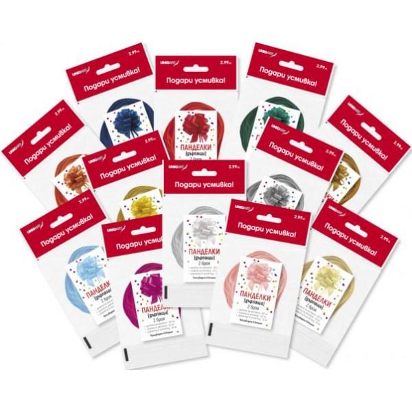 Панделка дърпаща, микс цветове, 2 броя