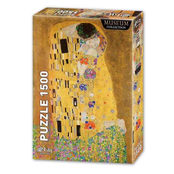 Панорамен пъзел The Kiss, 1500 части, 85х60 см.