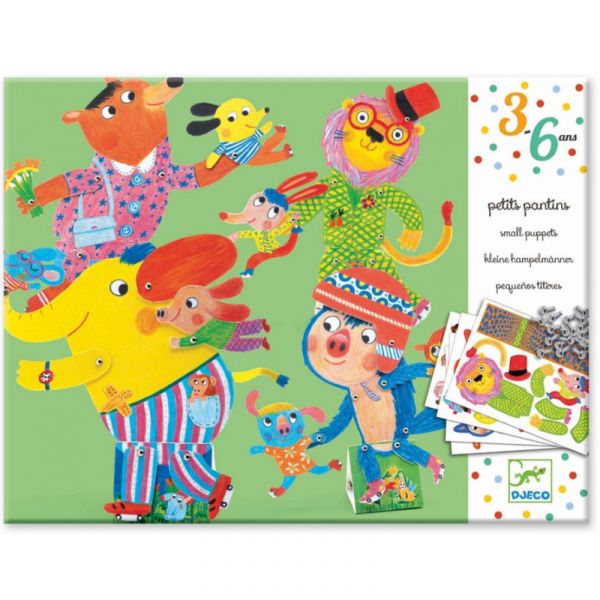 Игра Paper Puppets. Skates on! Възраст: 3-6 год. /DJ09860/, “Djeco“