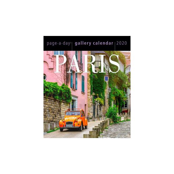 PARIS PAGE-A-DAY GALLERY CALENDAR 2020