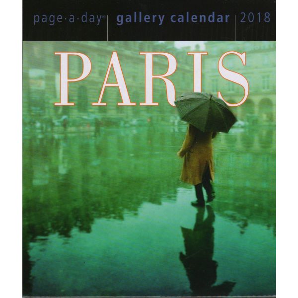 PARIS PAGE-A-DAY GALLERY CALENDAR 2018