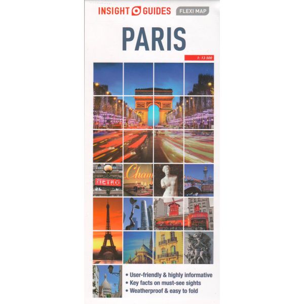 PARIS. “Insight Guides Flexi Map“