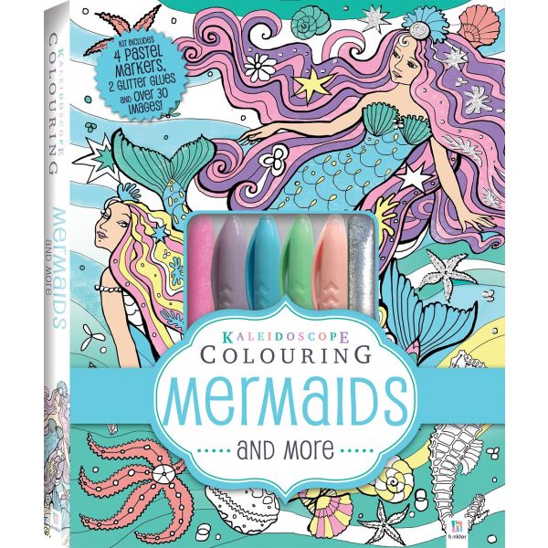 PASTEL COLOURING KIT: Mermaids and More. “Kaleidoscope“