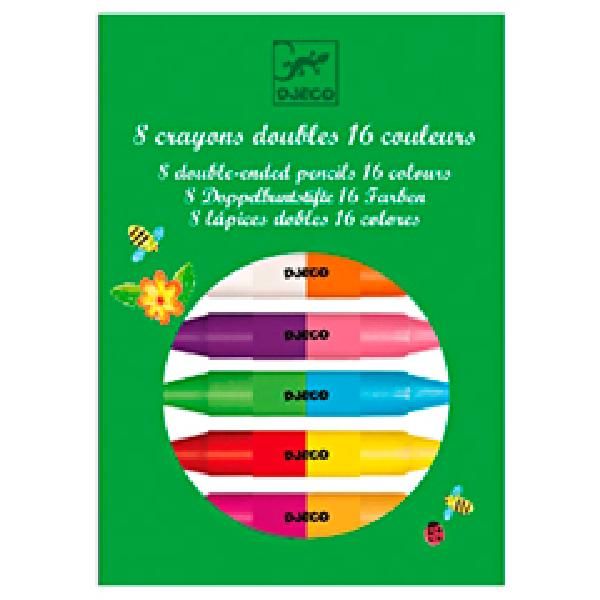 Пастели двустранни. Възраст: +3 год. /DJ08874/, “Djeco“