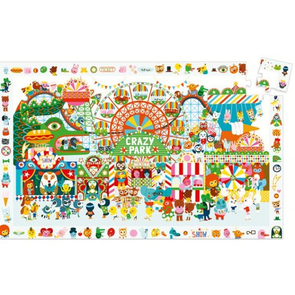 Пъзел Crazy Park. 35 части. Възраст: +3 год. /DJ07593/, “Djeco“