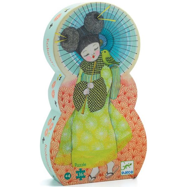Пъзел Kokeishi. 36 части. Възраст: +4 год. /DJ07236/, “Djeco“