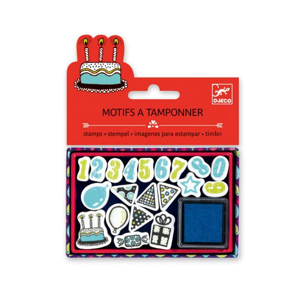 Мини детски печати Birthday. Възраст: 6+ год. /DJ09789/, “Djeco“