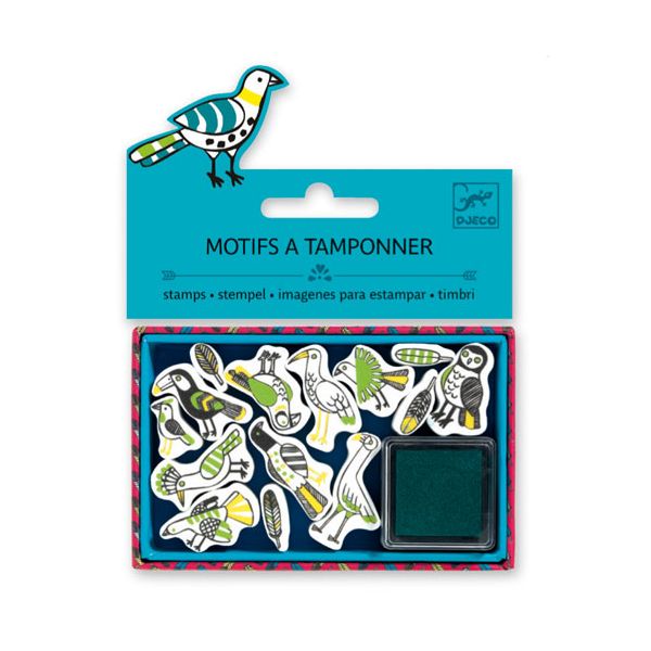 Мини детски печати Feathers. Възраст: 6+ год. /DJ09791/, “Djeco“