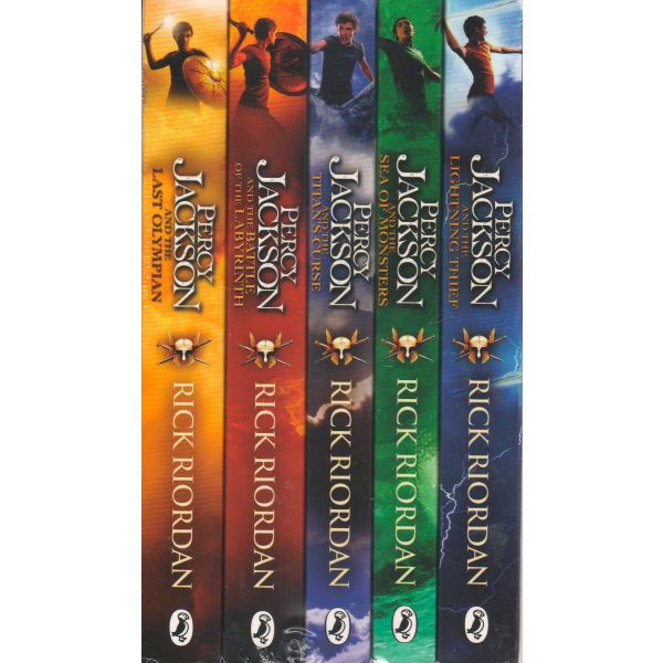PERCY JACKSON: Complete Series Box Set