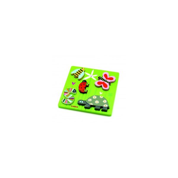 Пъзел дървен Little Beasts. 5 части. Възраст: +1