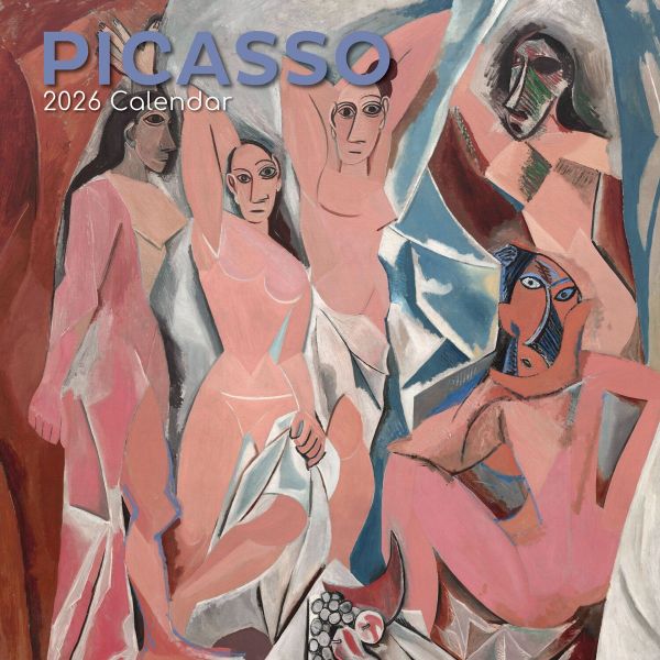 Picasso. 16-Month Square Wall Calendar 2026