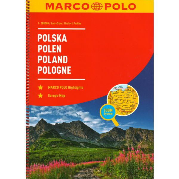 POLAND. “Marco Polo Road Atlas“