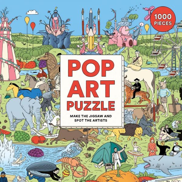 Pop Art Puzzle. A 1000-piece Jigsaw Puzzle