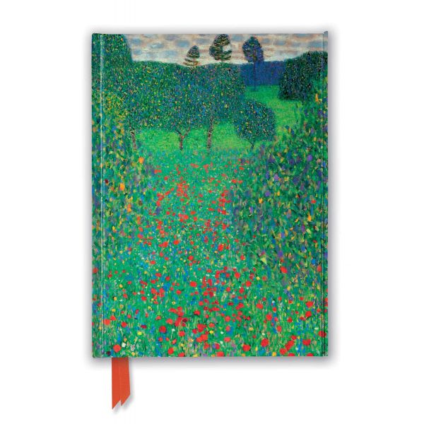 POPPY FIELD: GUSTAV KLIMT - Foiled Journal