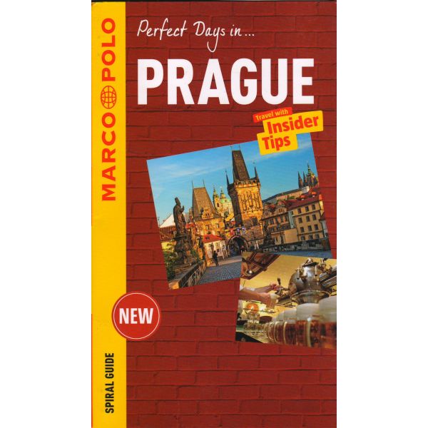 PRAGUE. “Marco Polo Spiral Travel Guide“