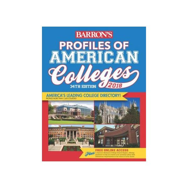 PROFILES OF AMERICAN COLLEGES 2018, 34th Edition